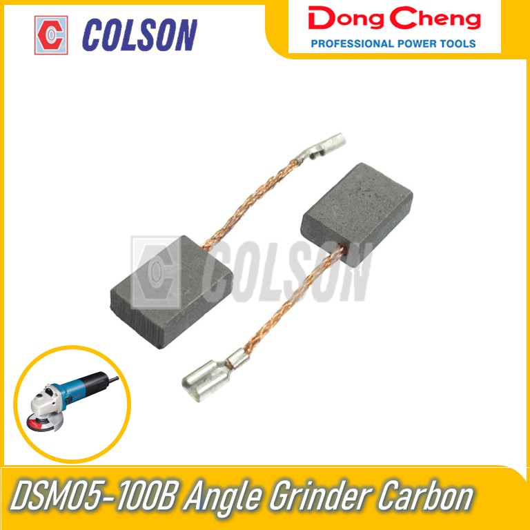 COLSON DONG CHENG DSM05-100B Angle Grinder Carbon | Shopee Malaysia