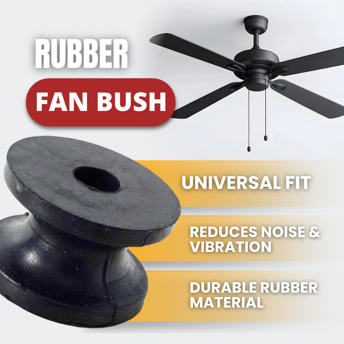 [1PC] RUBBER Fan Bush For Ceiling Fan Kipas Siling | Shopee Malaysia
