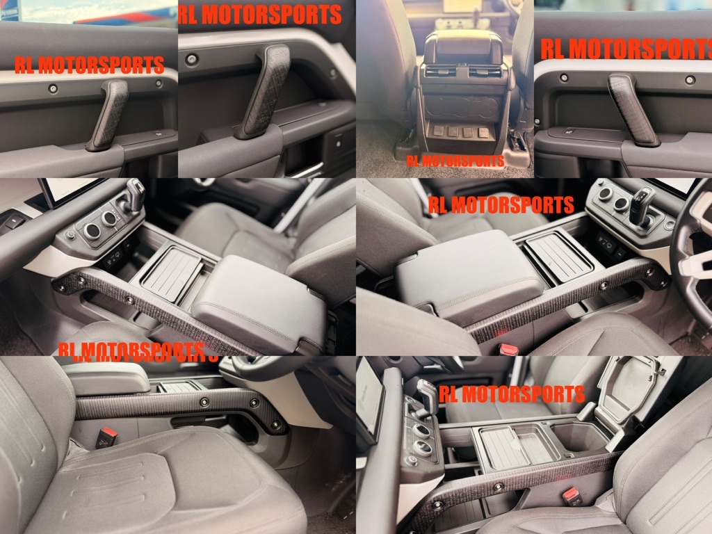 Land Rover Defender 90 110 L663 2022 2023 2024 middle console box ...
