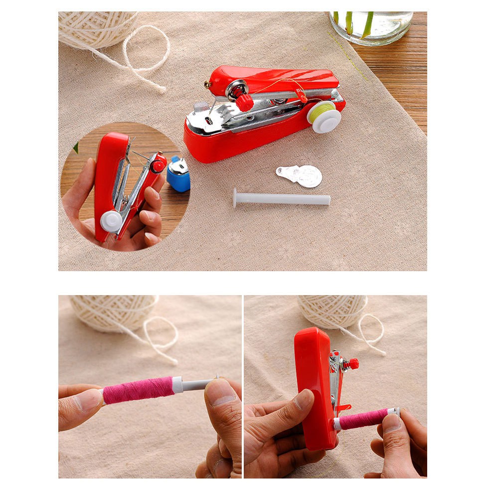 Portable Mini Handheld Sewing Machine – Quick & Easy Manual Stitching ...