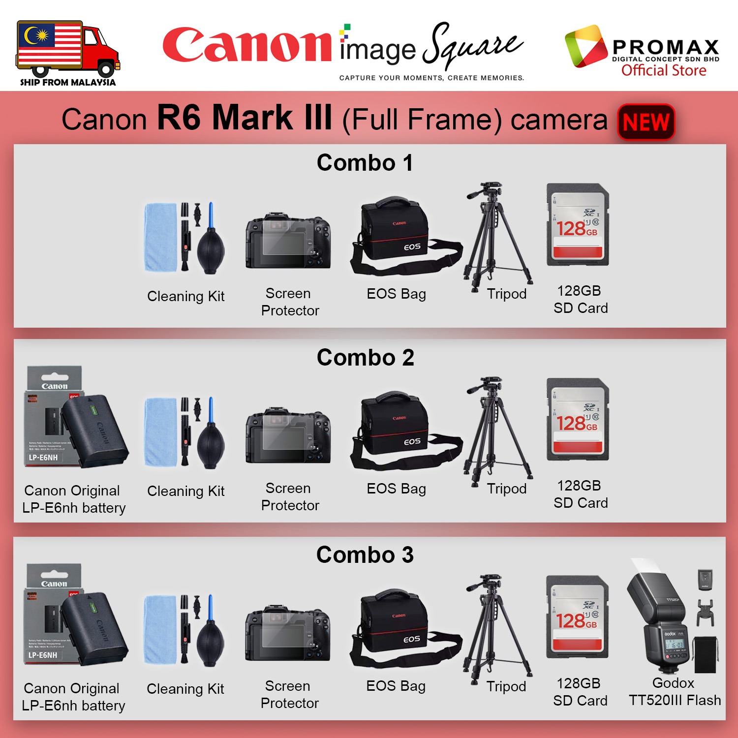 CANON EOS R6 Mark III Full Frame Mirrorless Dual Pixel CMOS AF II R6 ...