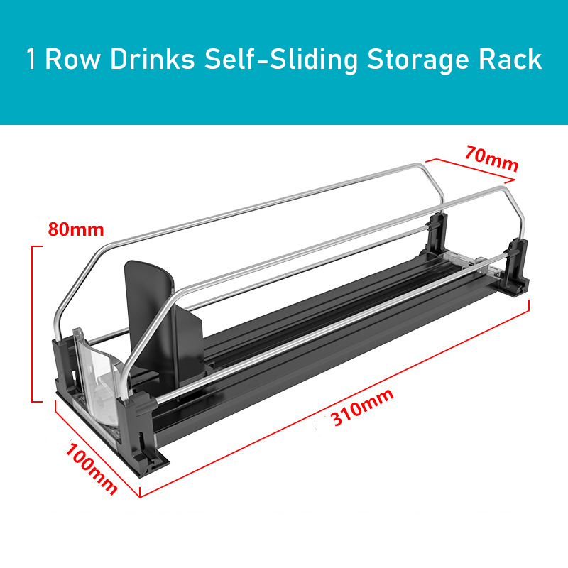 Beer Can Rack Pusher Drink Organizer Pusher Supermarket Display For ...