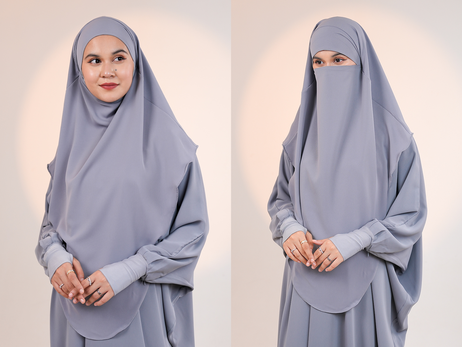 TLKG.TEA x Travelty | Convertible Khimar Niqab for Umrah & Hajj ...