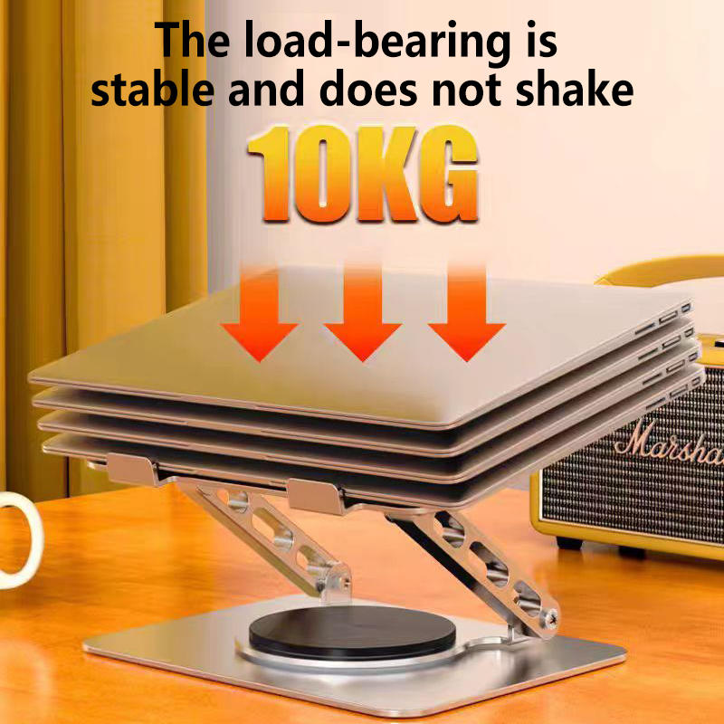 360° Rotating Laptop Stand Foldable 360°Rotating Height Adjustable ...