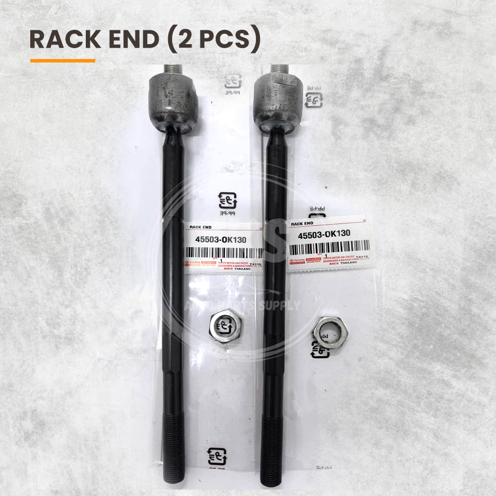 🔥NEW TOYOTA🔥TOYOTA HILUX GUN125 REVO (1 SET) TIE ROD END / RACK END ...