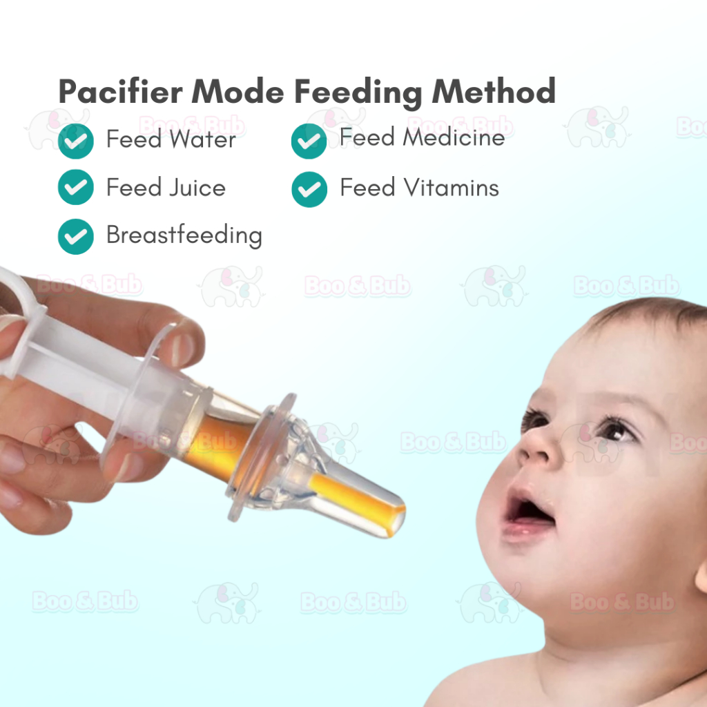 Boo&Bub Baby Feeding Dispenser | Kid Toddler Needle Medicine Feeder ...