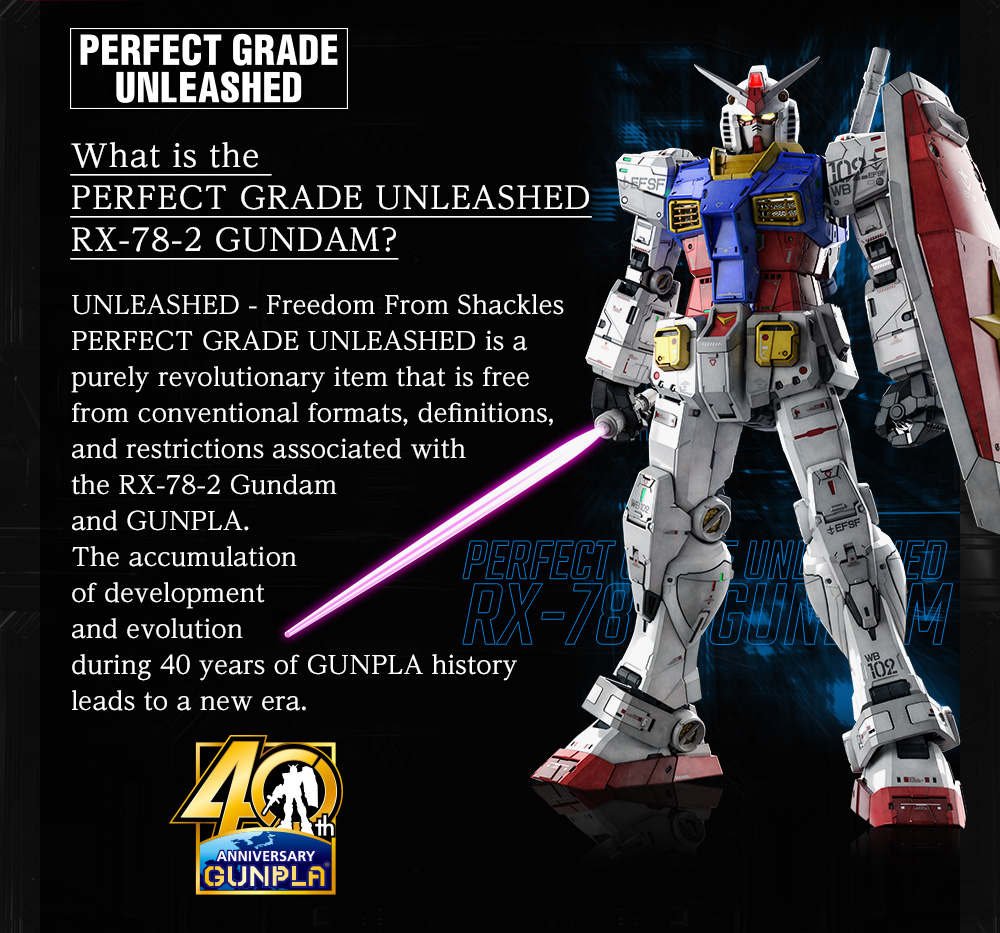 BANDAI PG 1/60 UNLEASHED RX-78-2 Gundam Model Kits | Shopee Malaysia