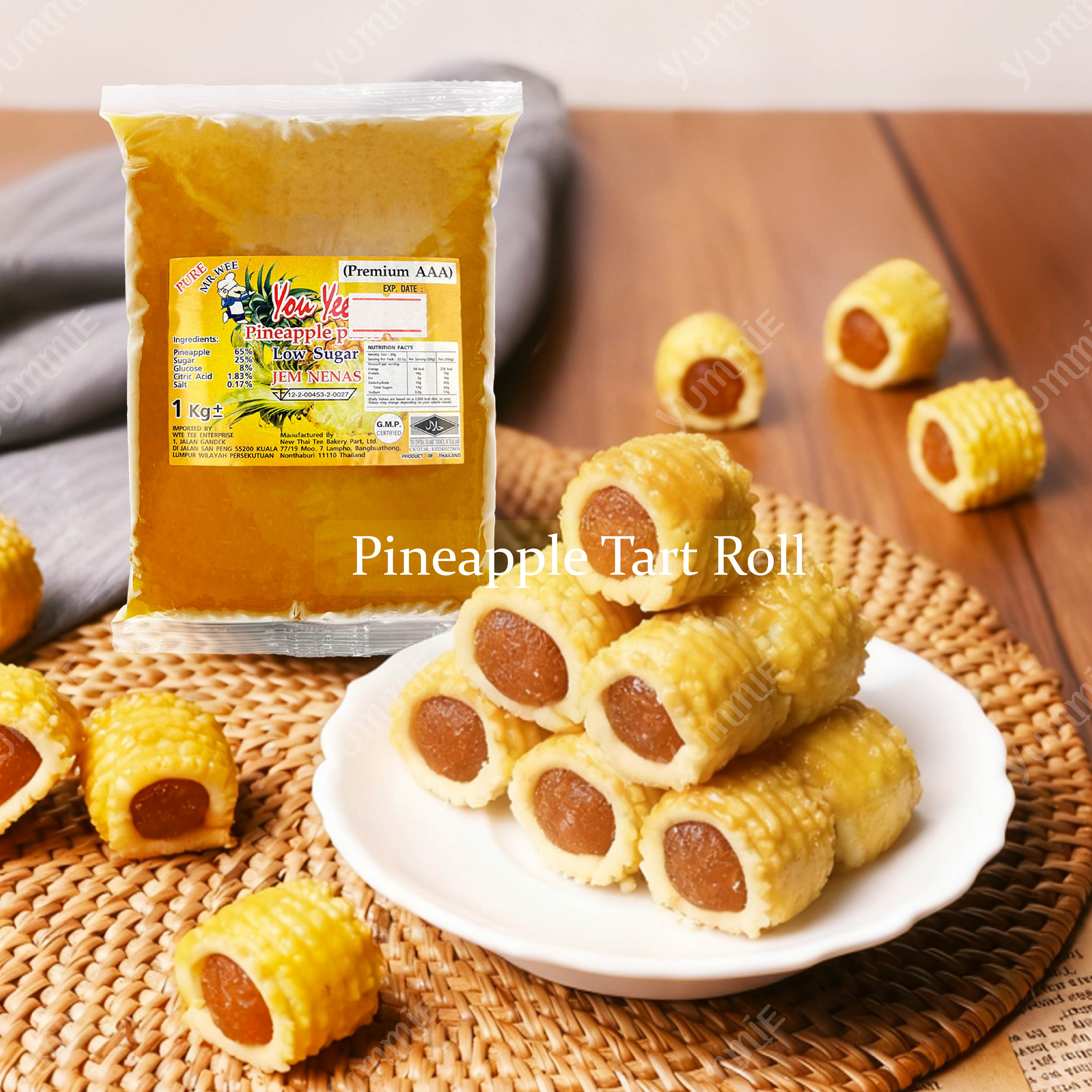 【YUMMIE】You Yee Premium Pineapple Paste AAA Grade (Carton)｜You Yee ...