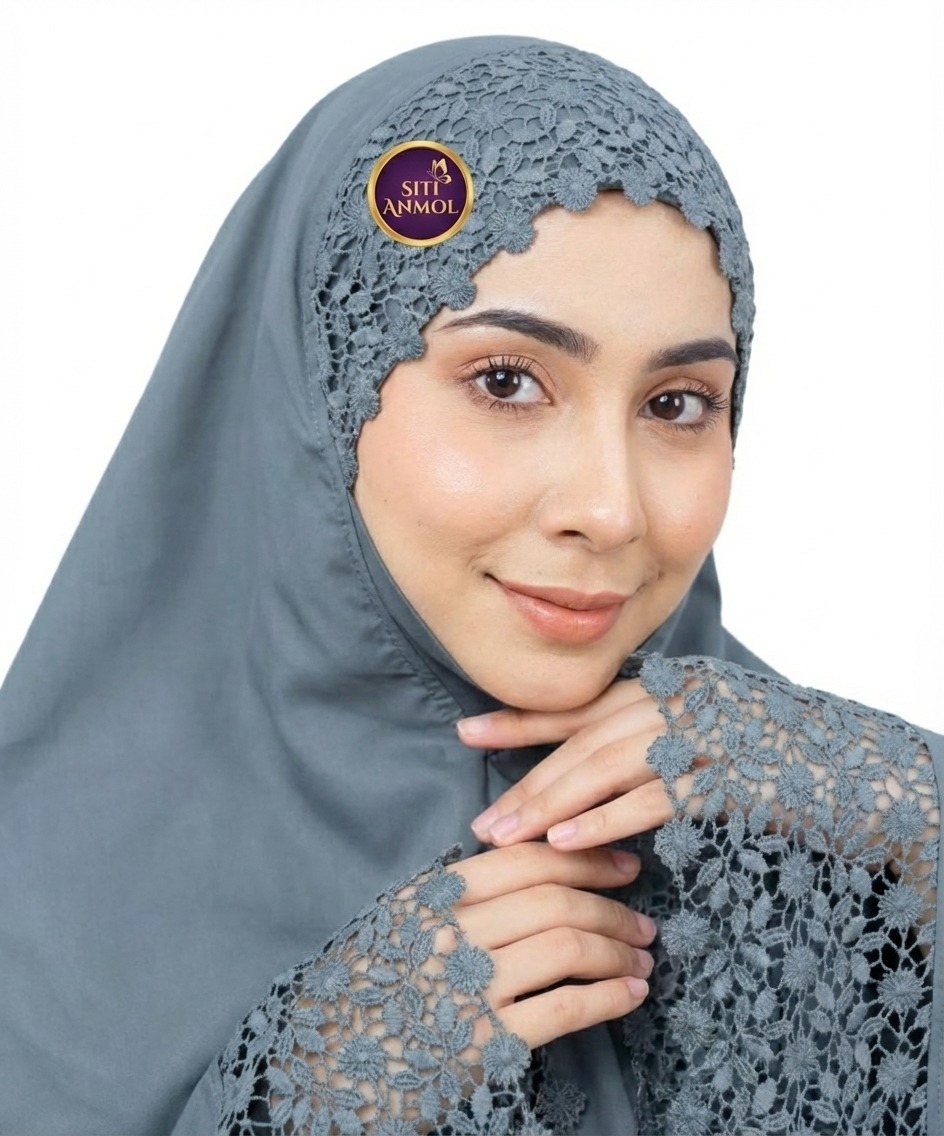 TELEKUNG LACE AISYAH COTTON VISCOSE VER 3.0 NEW , | Shopee Malaysia