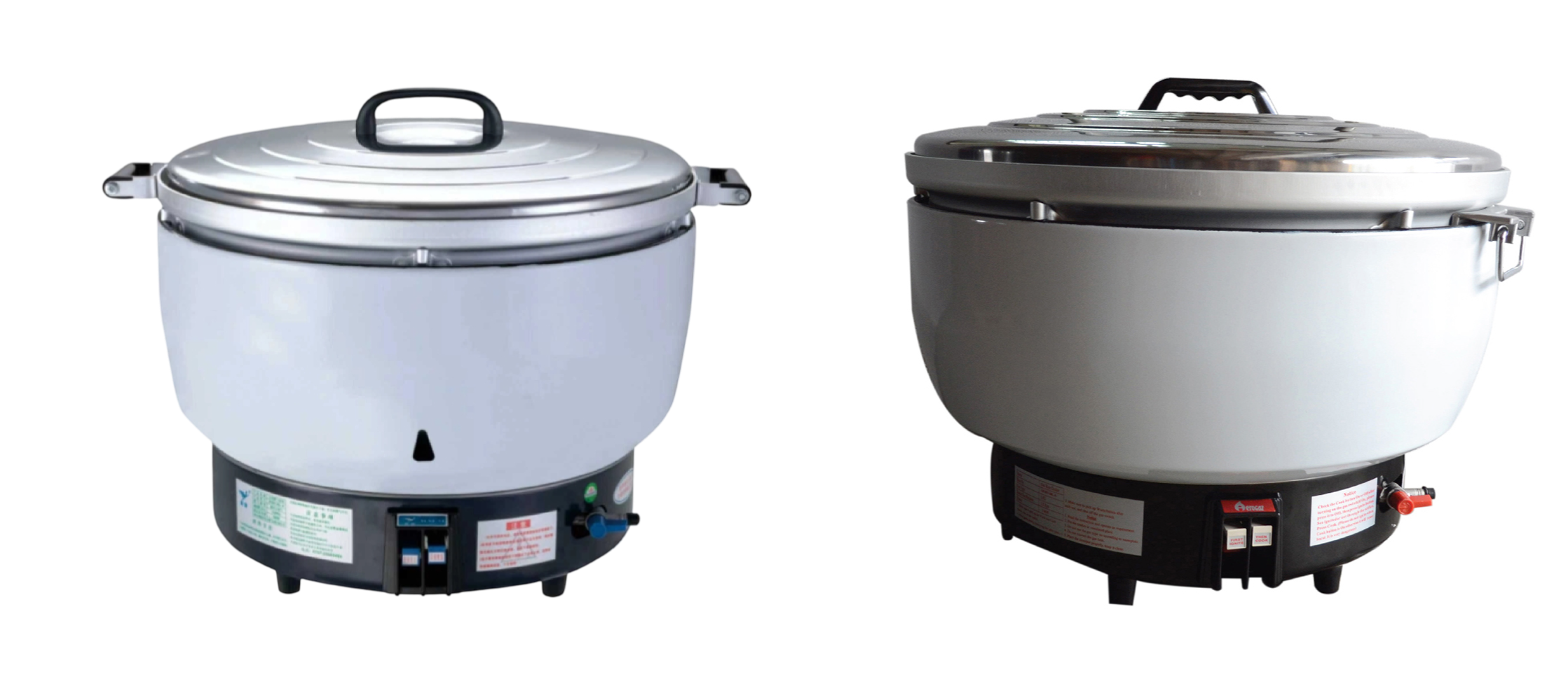 AEROGAZ Commercial Gas Rice Cooker 10L / 15L / 23L / 30L AZ-60A / AZ ...