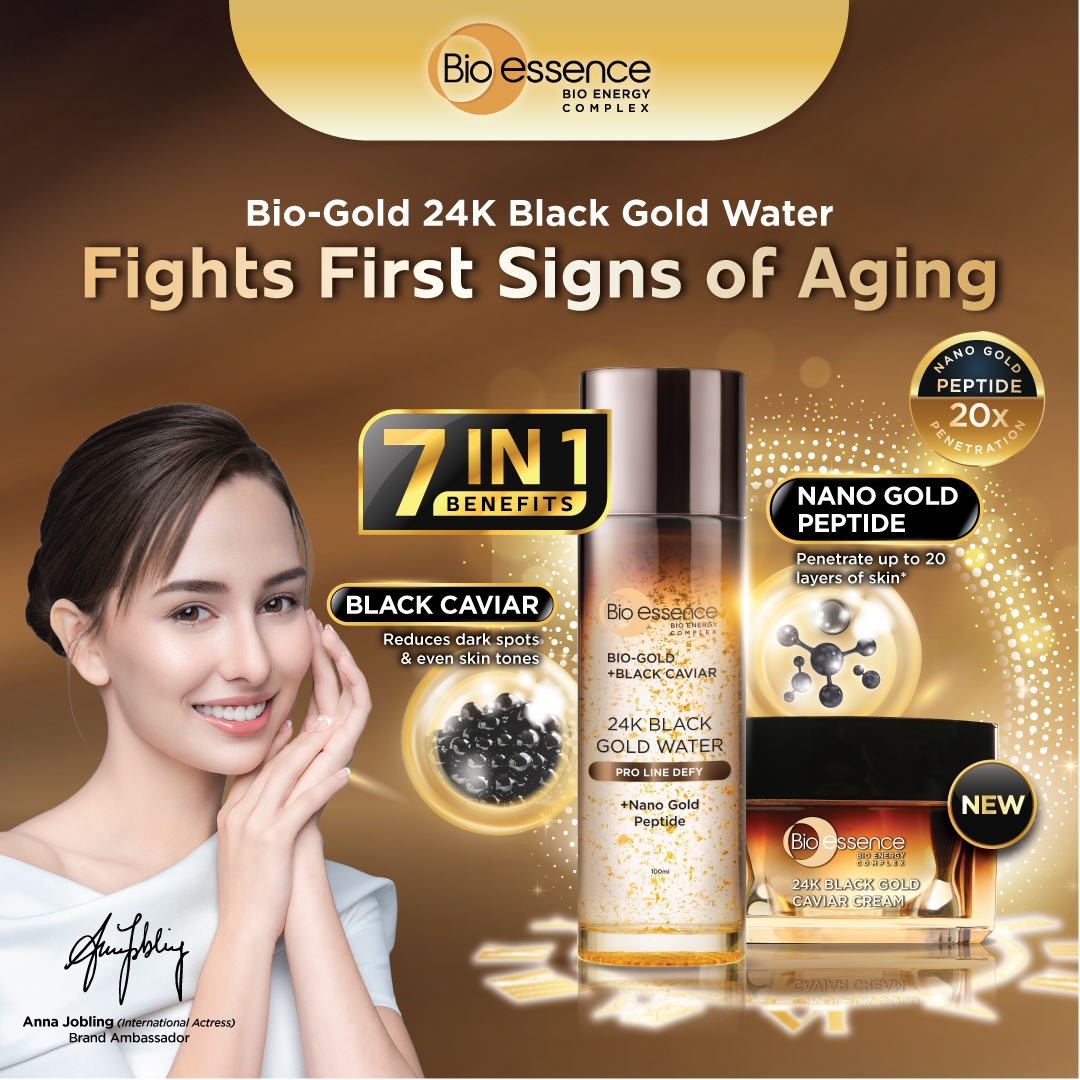 Bio-essence Bio-Gold 24K Black Gold Water 100ml | Shopee Malaysia