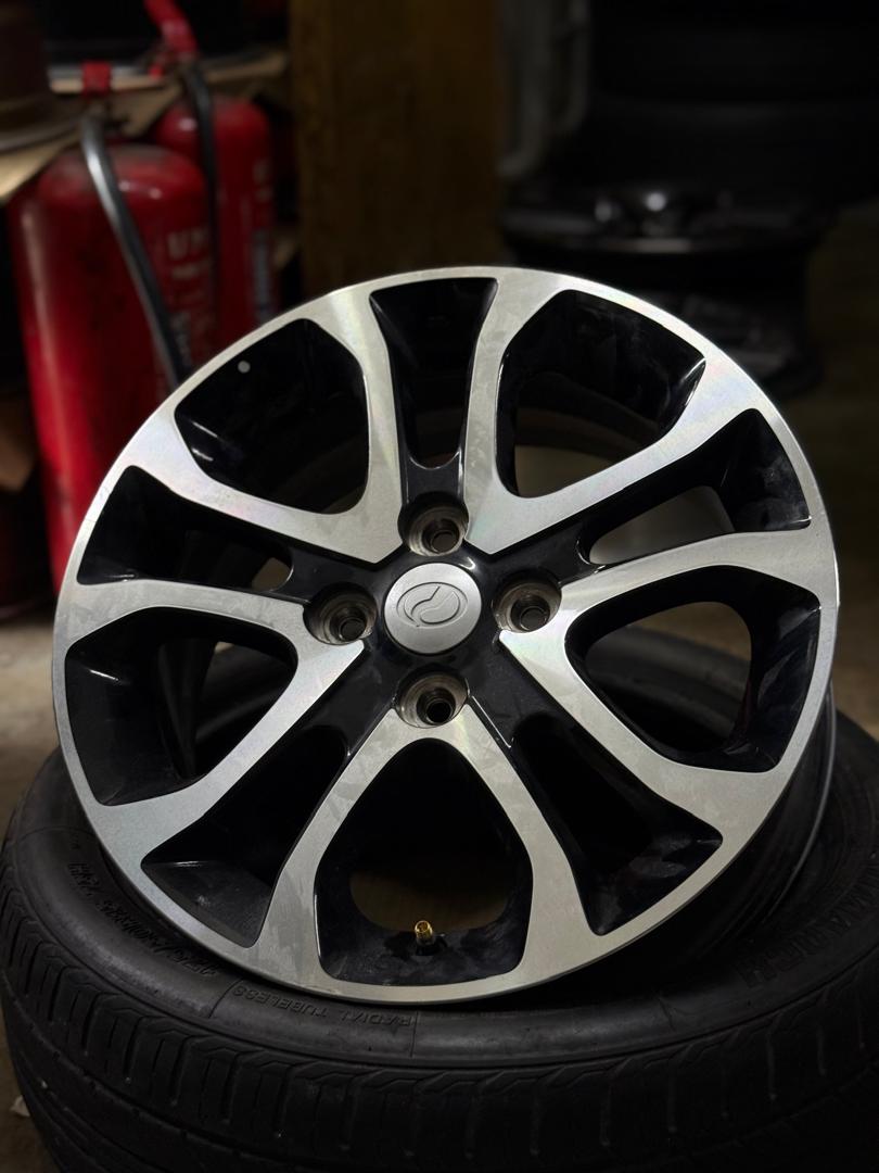 USED RIM PERODUA MYVI 15X6 4H100 MYVI G3/AXIA/BEZZA/VIVA/KELISA/KENARI ...