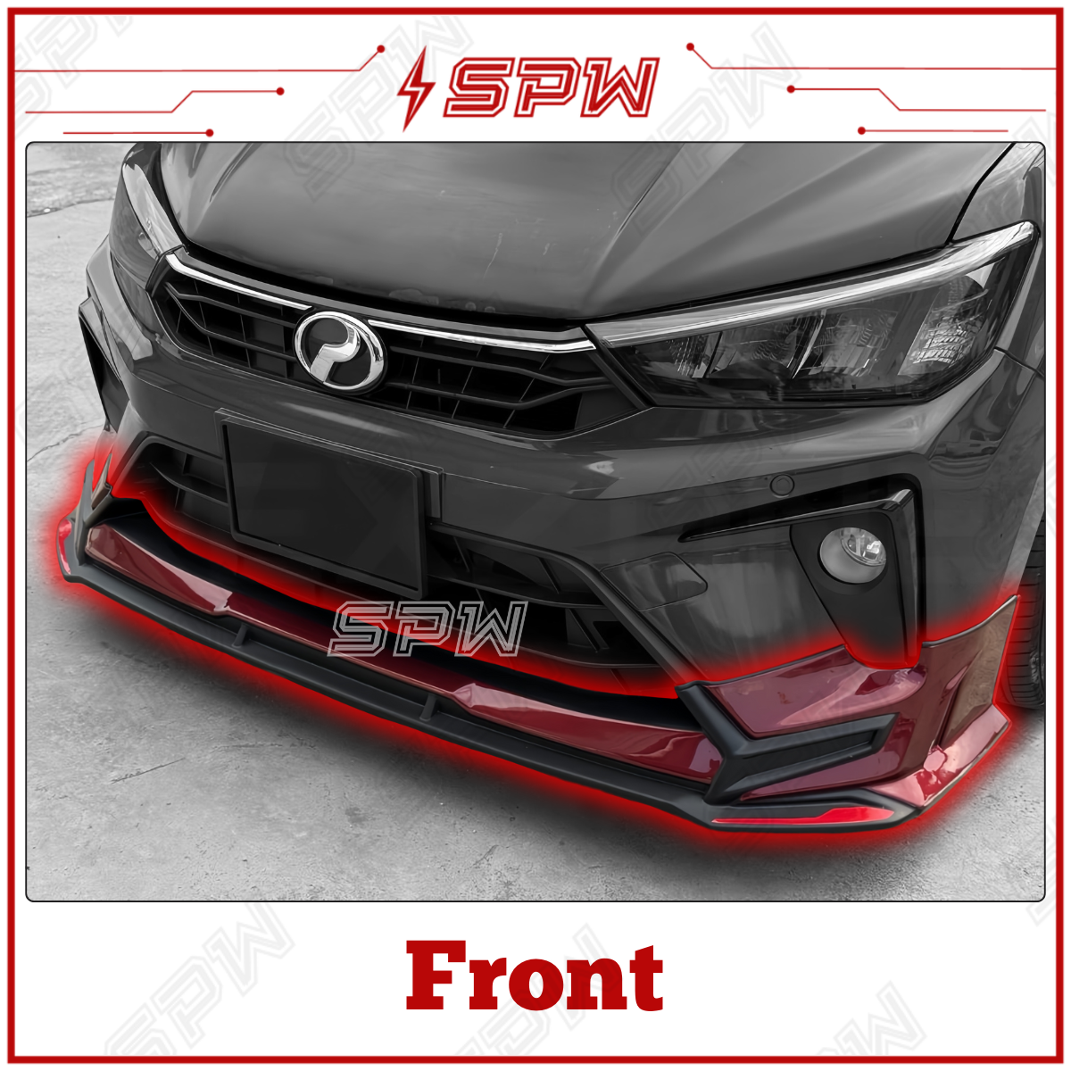 Perodua Bezza (2020-2026) V3 D68 Drive68 Bodykit Body Kit Front Bumper ...