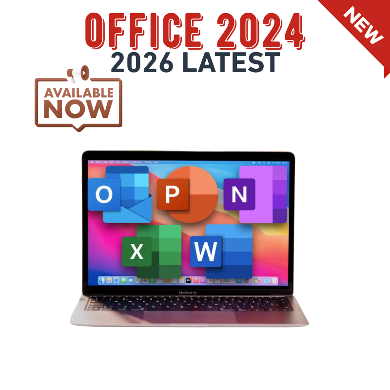 Microsoft Office 2024 Latest 2026 with Installation Tutorial (Windows ...