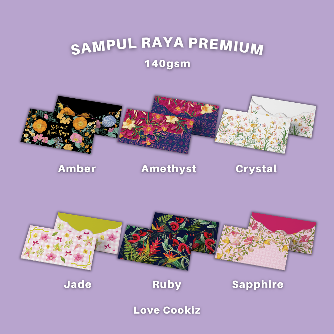LOVECOOKIZ Sampul Raya Premium Tebal Exclusive Angpao Envelope Packet ...