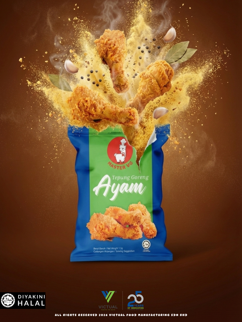 Master VG Tepung Ayam Goreng (Fried Chicken Flour) 1KG/PKT | Shopee ...