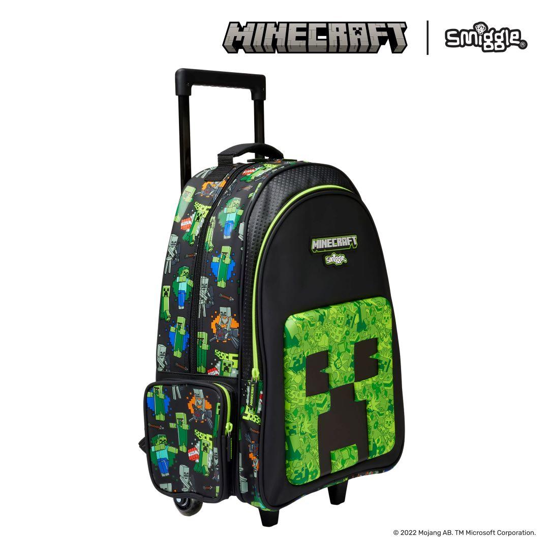 Australia sniggle Trolley Backpack With Light Up Wheels | Shopee Malaysia