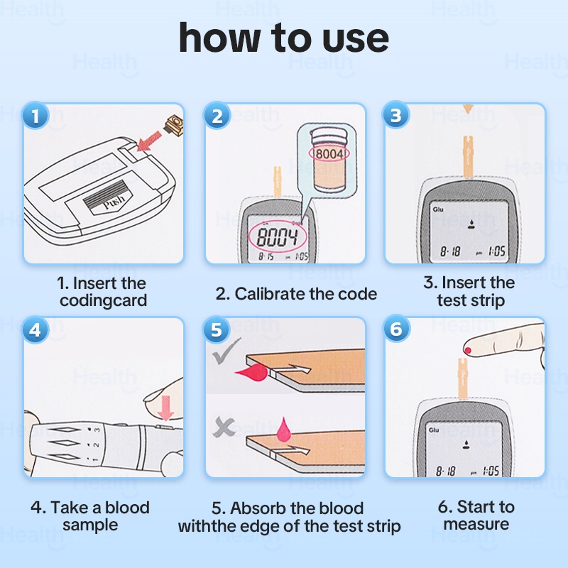 3-in-1 Blood Glucose, Cholesterol & Uric Acid Test Meter Machine Strips ...