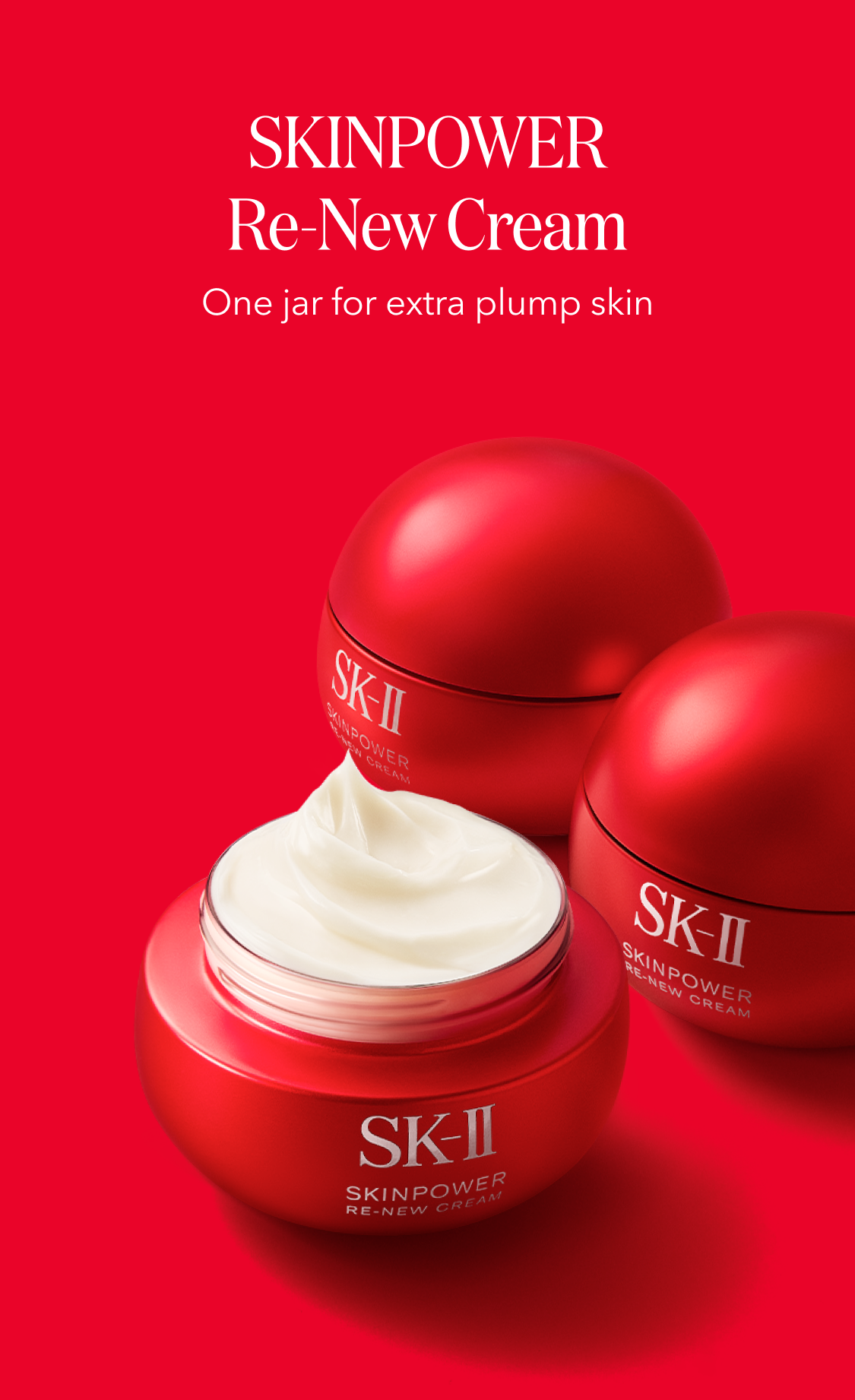 [PayDay Exclusive] SK-II SKINPOWER Re-New Cream Set - SKINPOWER Re-New ...