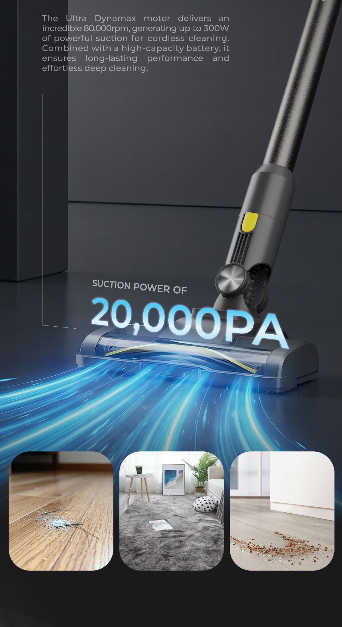 [𝐍𝐄𝐖] Bossman Kaden Wireless / Cordless Vacuum Cleaner Dynamax Pro VK2 ...