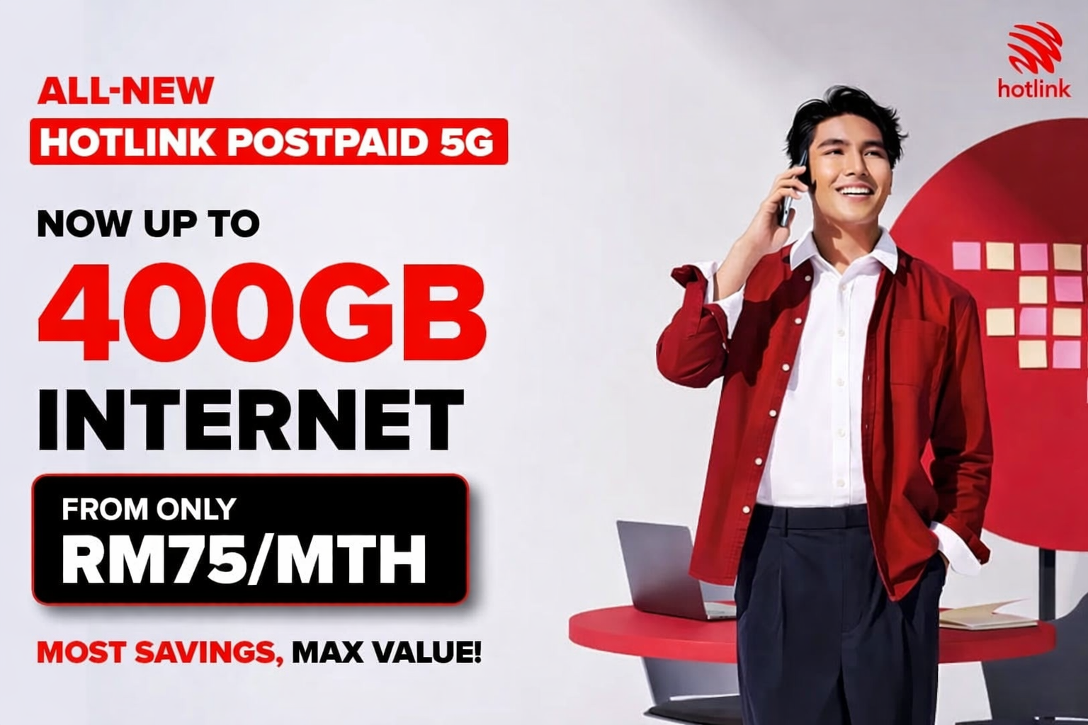 Hotlink Sim Card – Postpaid 5G High-Speed | Unlimited Calls & SMS ...