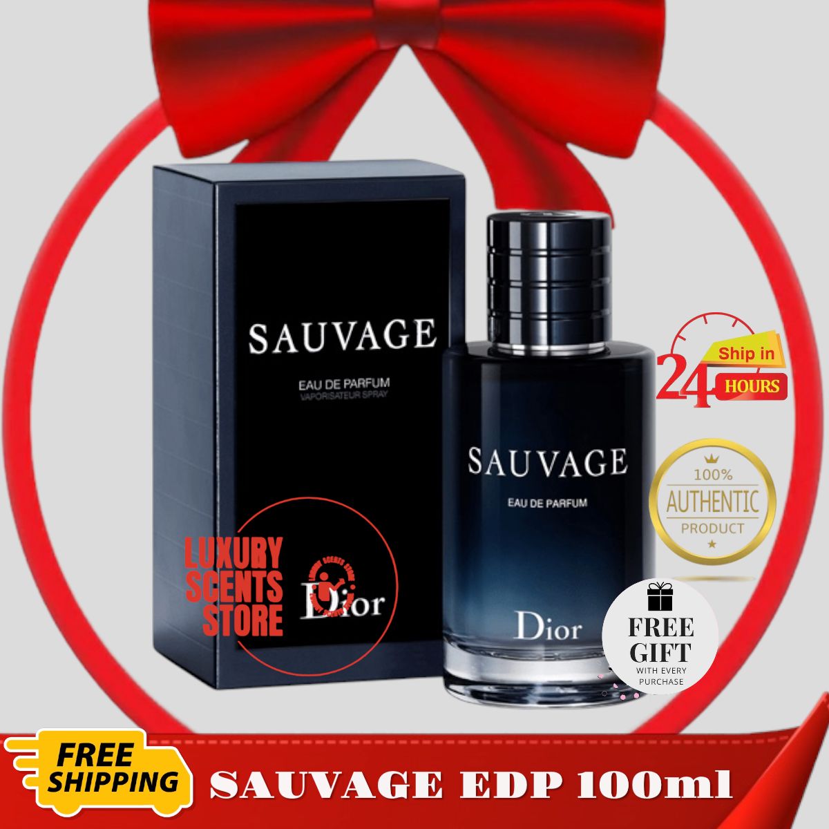 💯 Souavge EDP Men Perfume 100ml | Shopee Malaysia