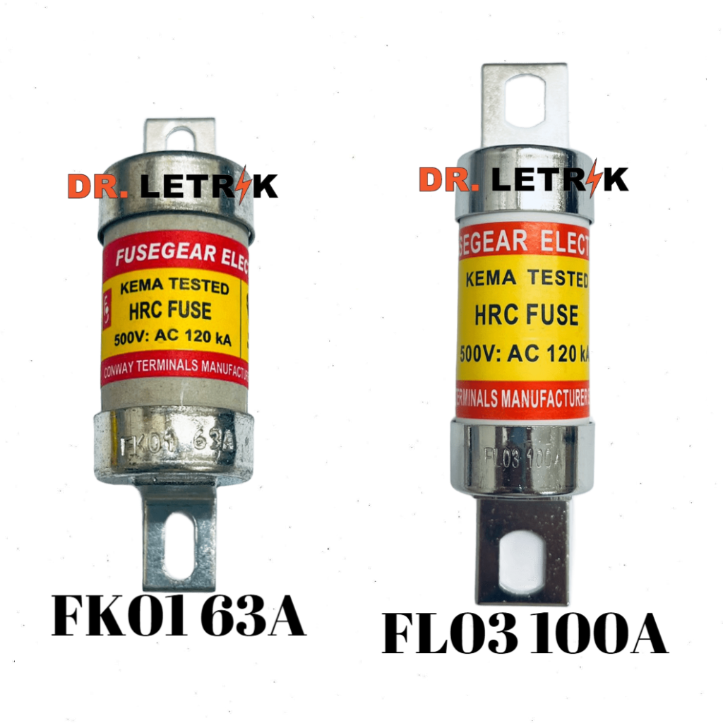 FUSEGEAR Electric [ 63A / 100A ] HRC Fuse Link Cut Out Fuse | Shopee ...