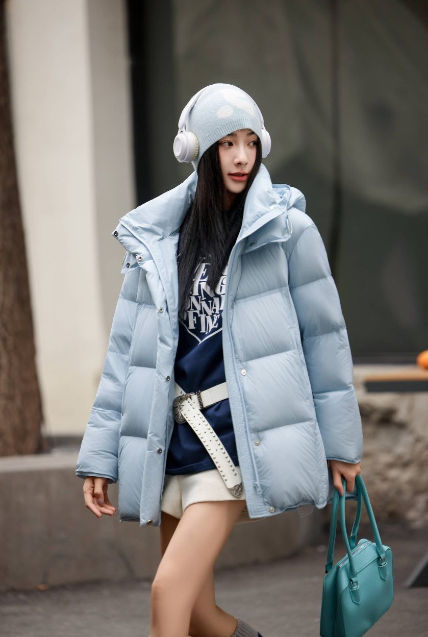 CAMINO Winter Down Jacket (-20°C) Women Waterproof Windproof White Warm ...