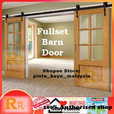 RRB-6G1P Full Solid Timber Door | Pintu Kayu | Malaysia Door | Pintu ...