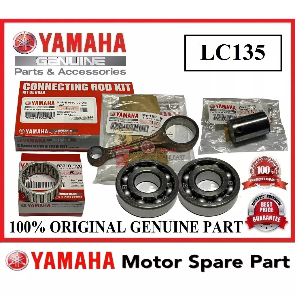 (100 ORIGINAL) YAMAHA LC135 CONNECTING ROD WITH BEARING SET // 5YP