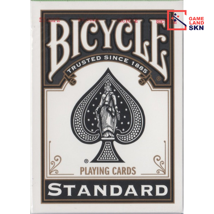 Bicycle Standard Black Playing Cards by USPCC