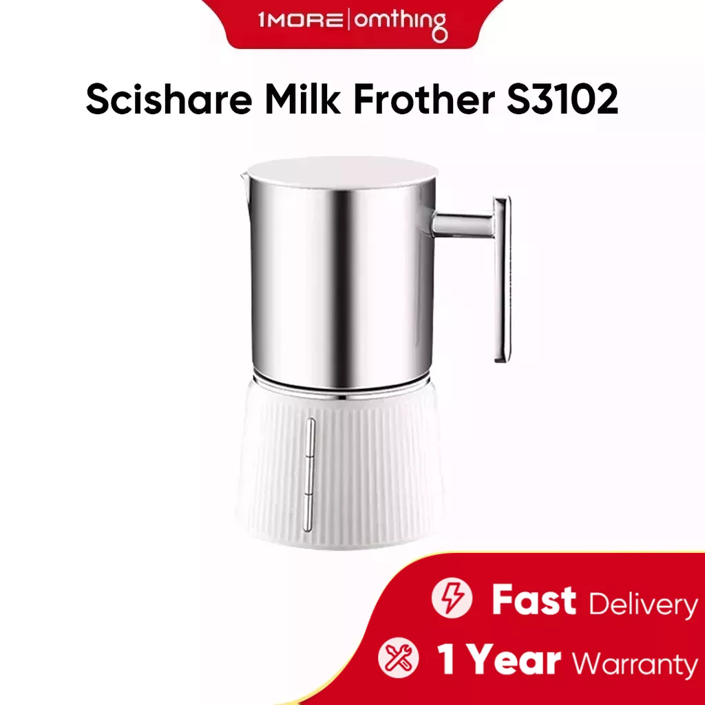 Scishare Automatic Milk Frother Machine S3101 S3102 Hot and Cold Coffee