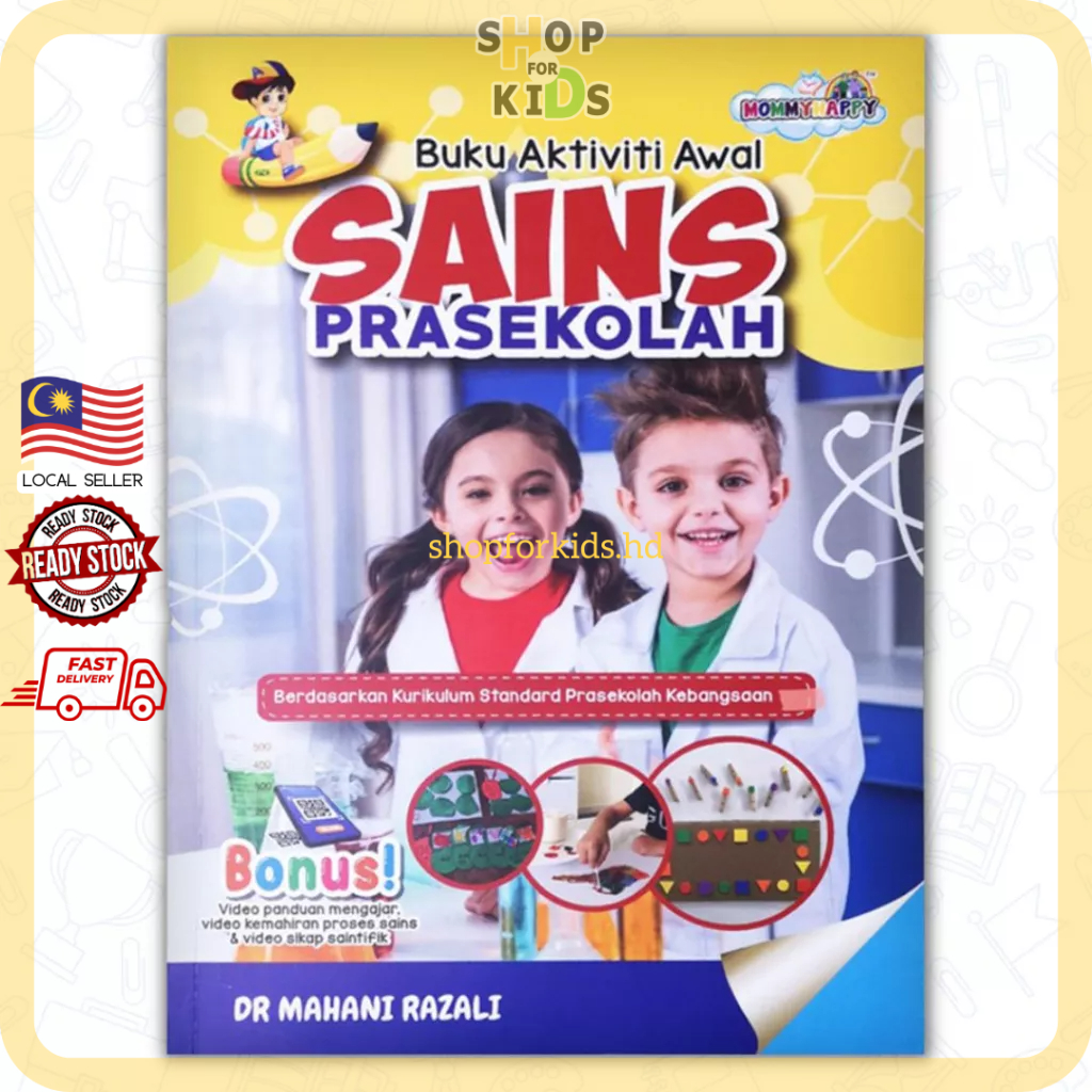 Buku Aktiviti Awal Sains Prasekolah Dr Mahani Razali | Preschool ...