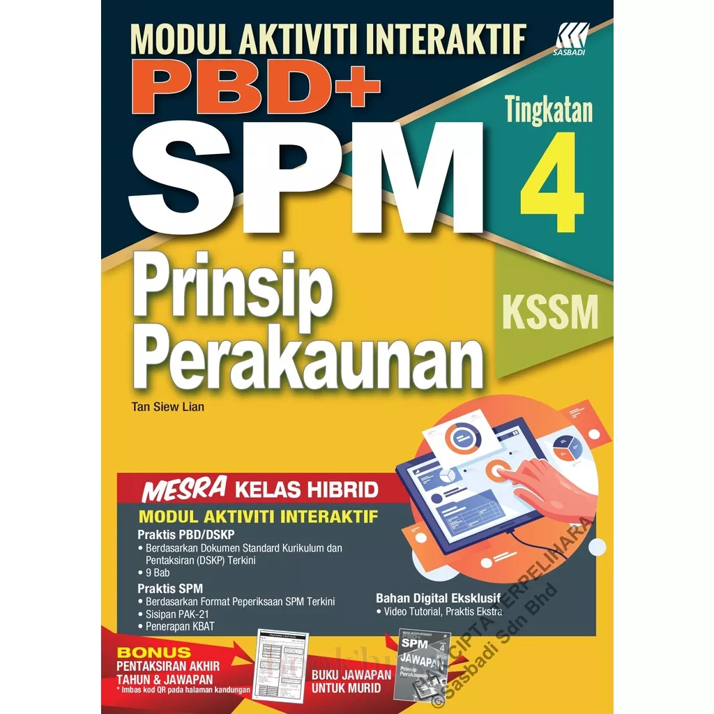 Sasbadi 2023 Latihan Modul Interaktif PBD SPM Prinsip Perakaunan