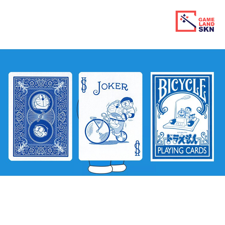 Bicycle Doraemon Playing Cards Shopee Malaysia