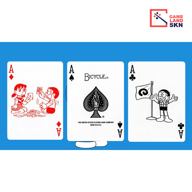 Bicycle Doraemon Playing Cards | Shopee Malaysia