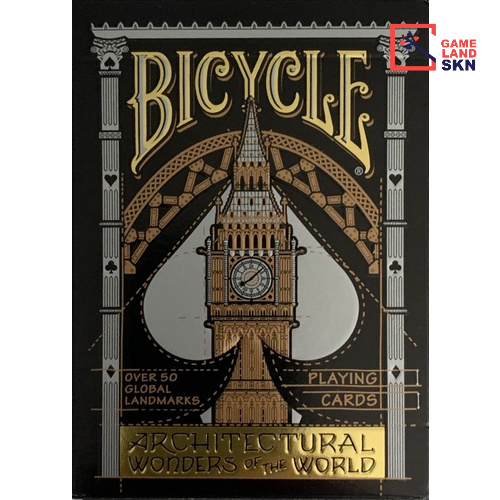 Bicycle Architectural Wonders Of The World Playing Cards by USPCC ...