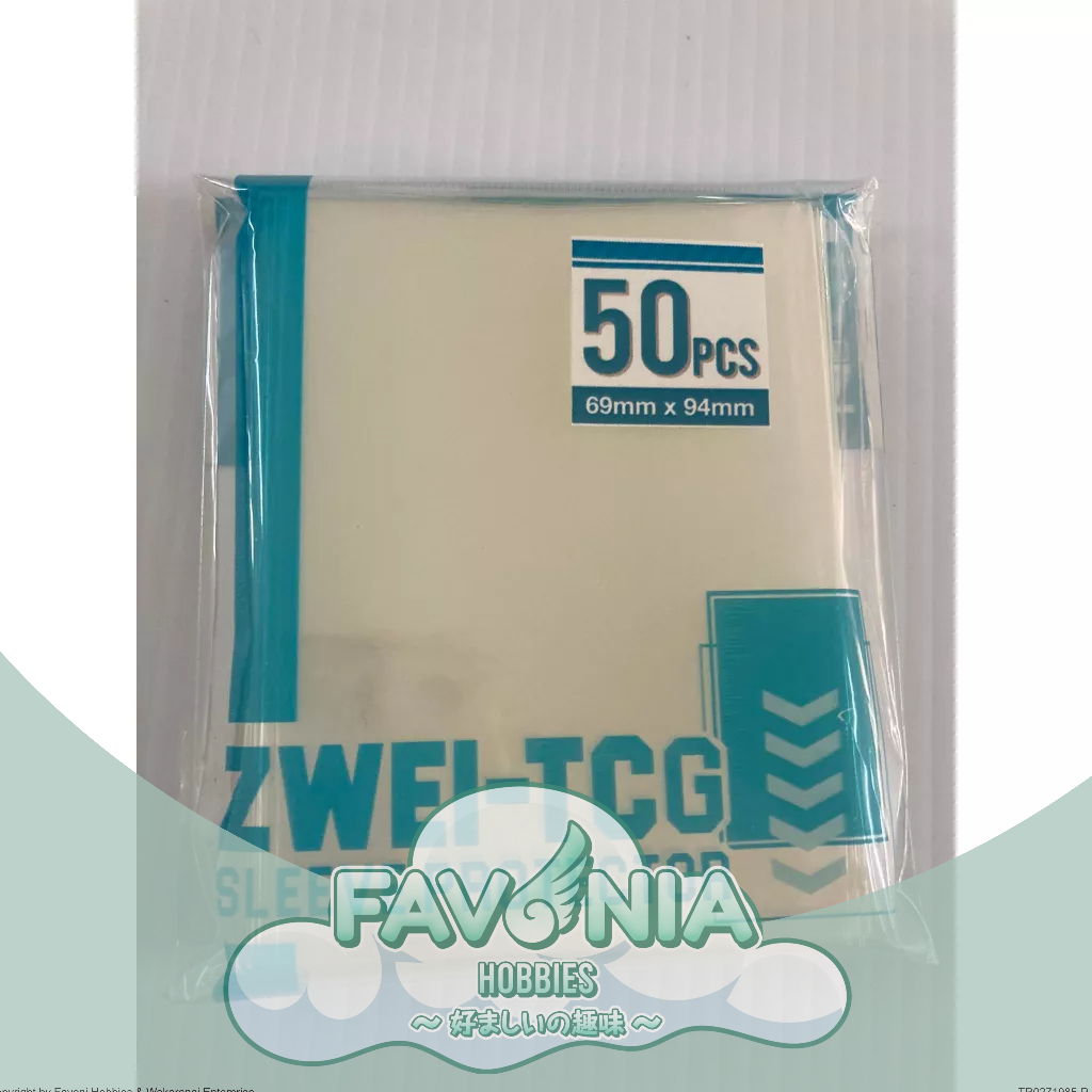 ZWEI TCG Oversleeves (50pcs) 69mmx94mm (Pokemon, Weiss Schwarz, One