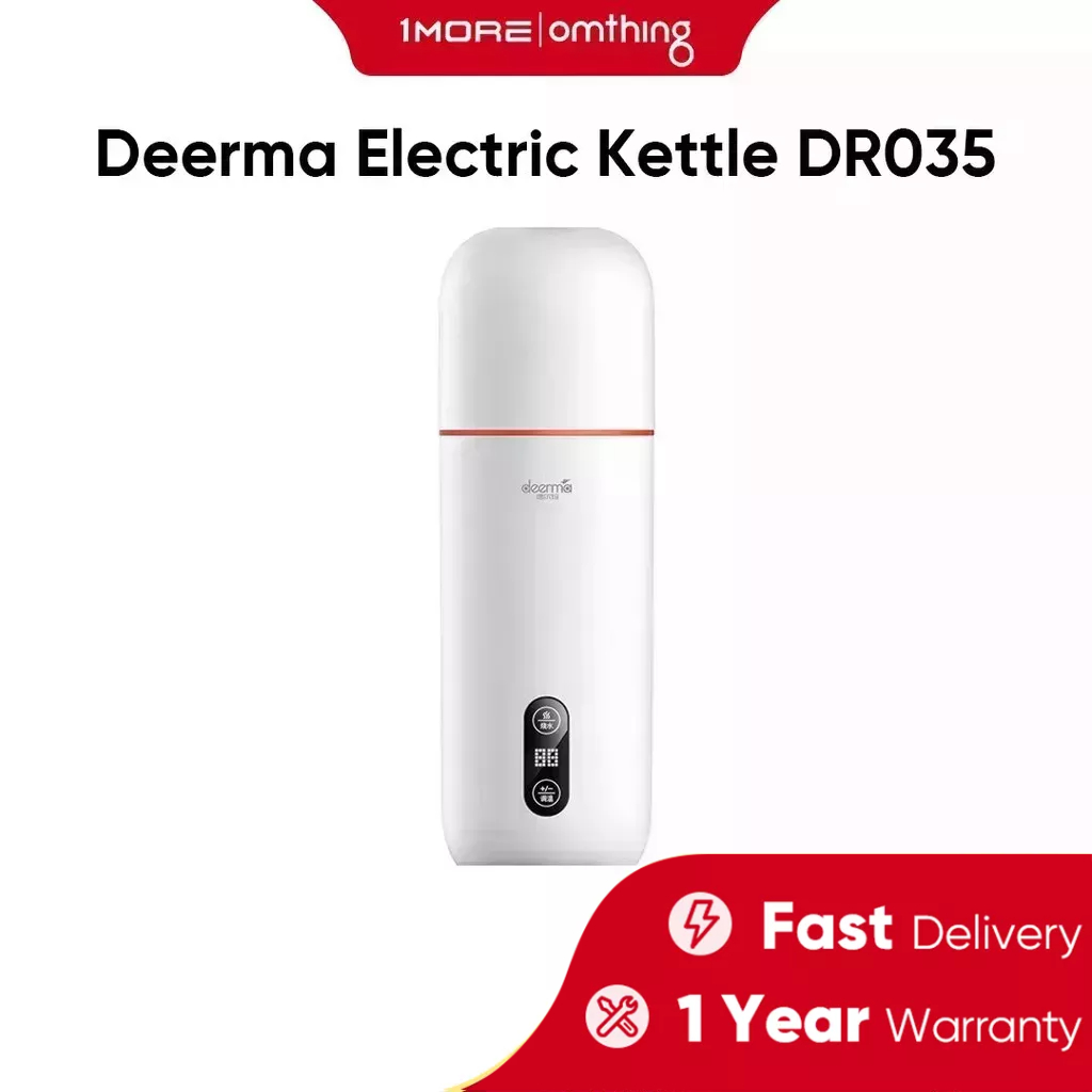 Deerma DR035s DR050 Portable Electric Kettle Thermal Cup Travel Water