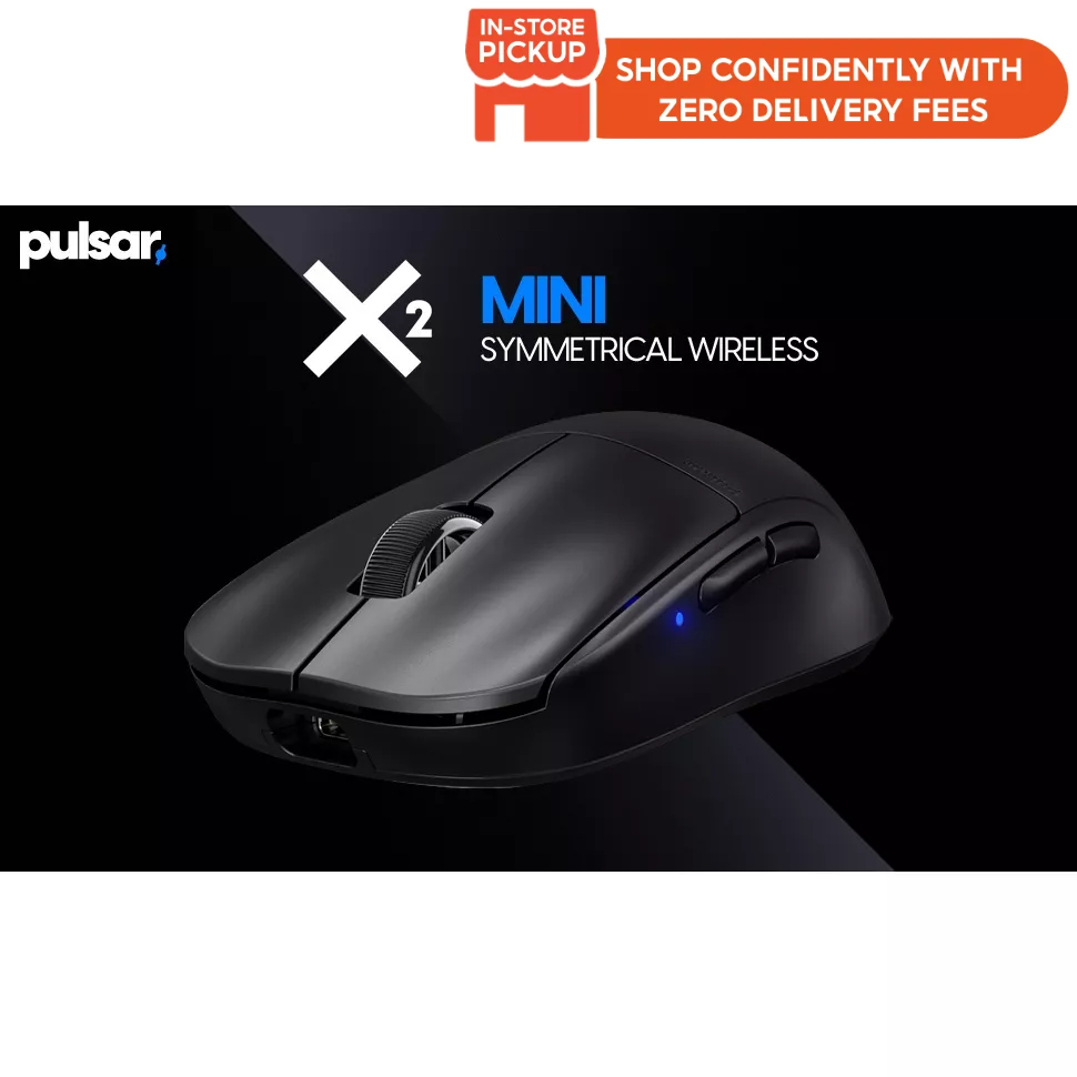  Pulsar X2 Mini Wireless Gaming Mouse [BLACK/WHITE/RED/PINK/FOUNDER