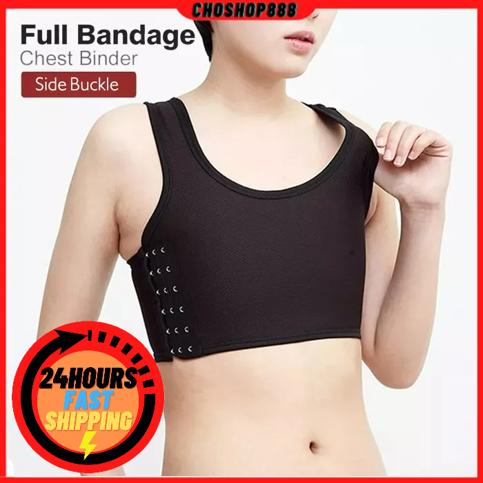 Binder Bra Women Chest Binder Tomboy Bra Slim Fit Girdle Bengkung Baju