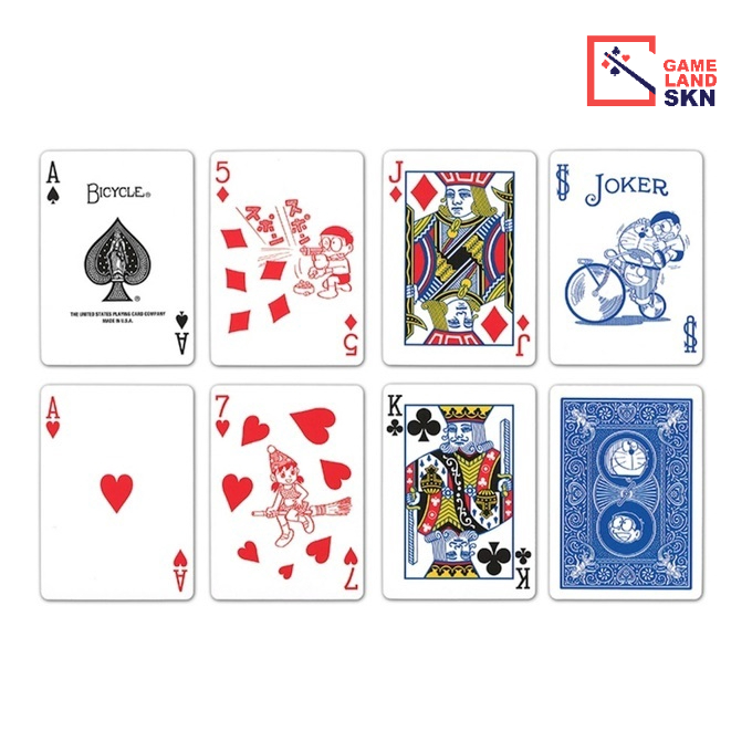 Bicycle Doraemon Playing Cards | Shopee Malaysia