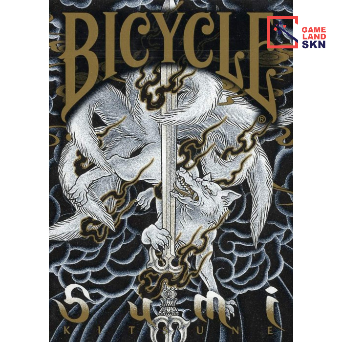 Bicycle Sumi Kitsune Myth Maker blue Playing Cards by Card Experiment Shopee Malaysia