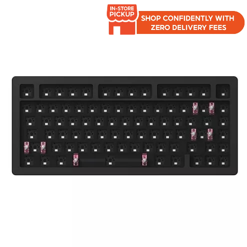 Akko Acr Pro Barebone Hot Swappable Rgb Mechanical Gaming Keyboard Black White Shopee