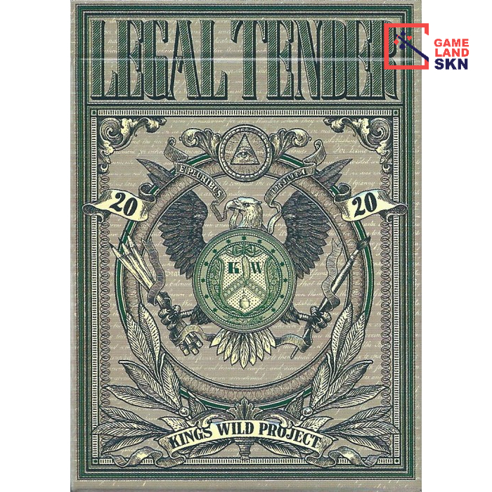 Legal Tender V2/V3 Holographic Edition Playing Cards by Kings Wild Project  | Shopee Malaysia