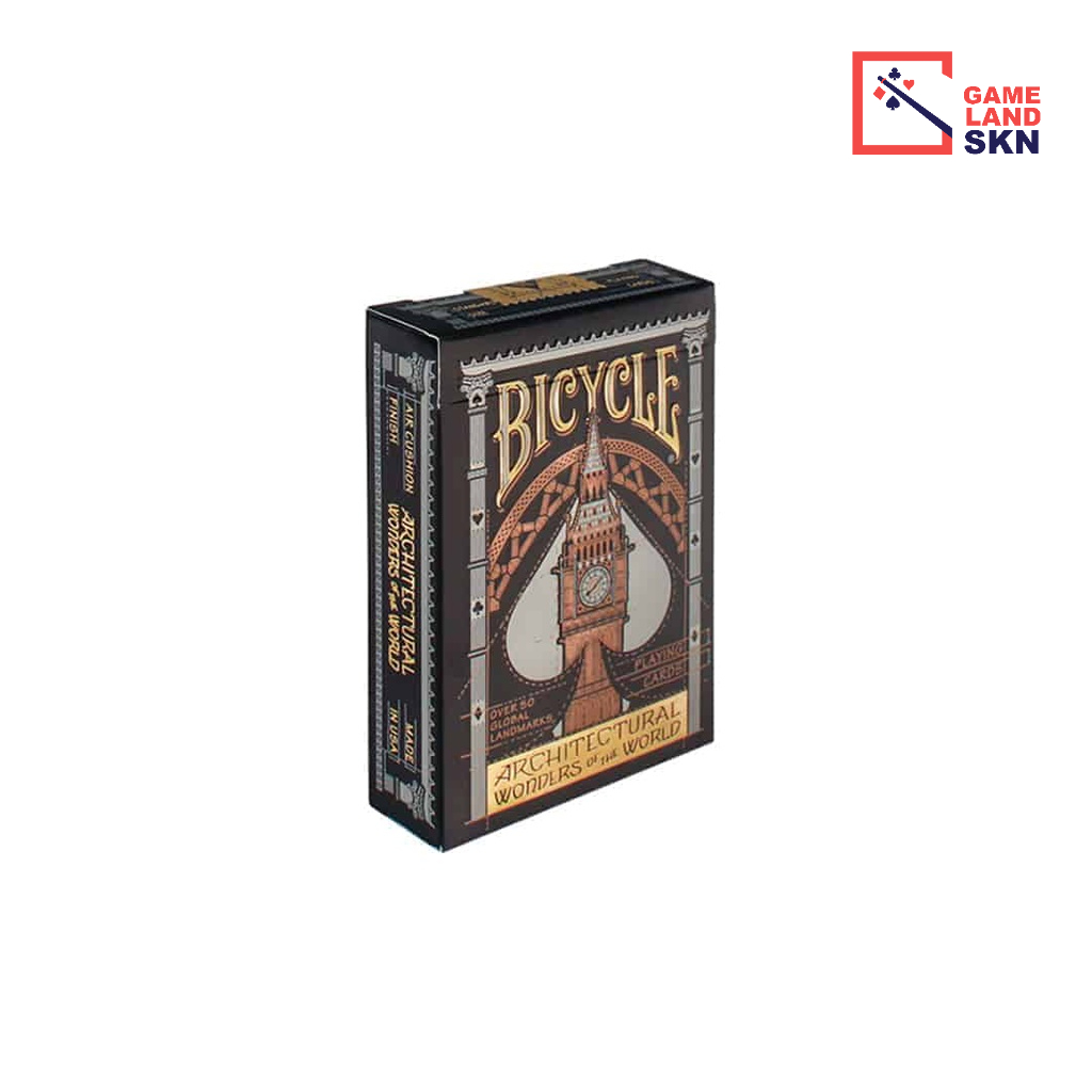 Bicycle Architectural Wonders Of The World Playing Cards by USPCC ...
