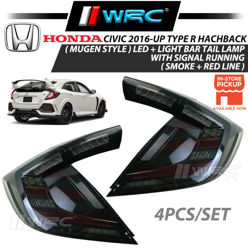 Honda Civic FK7 FK8 2016 - 2021 Type R Hatchback ( Mugen Style ) Led ...