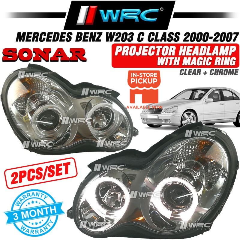 2005-2007 Mercedes C Class W203 Without Sport Package OEM Replacement Fog Light