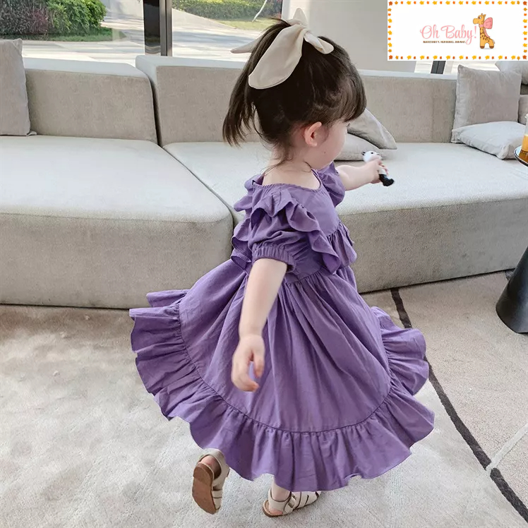 1-8 Years] Korean Style Casual Kid Children Girls Short Sleeves