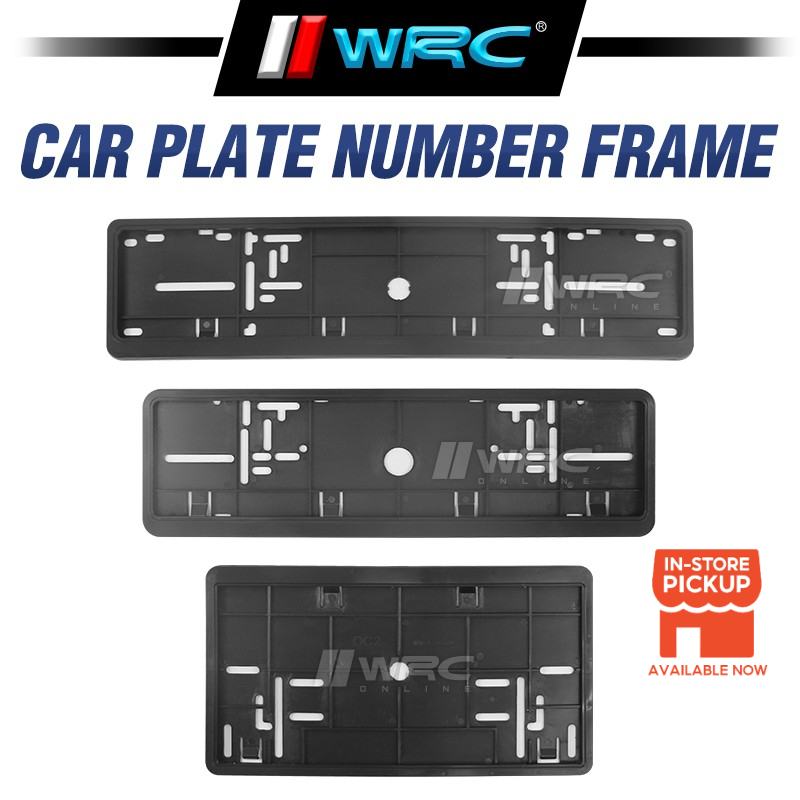 Car Number Plate Frame ( Black ) ( 1pc ) Shopee Malaysia